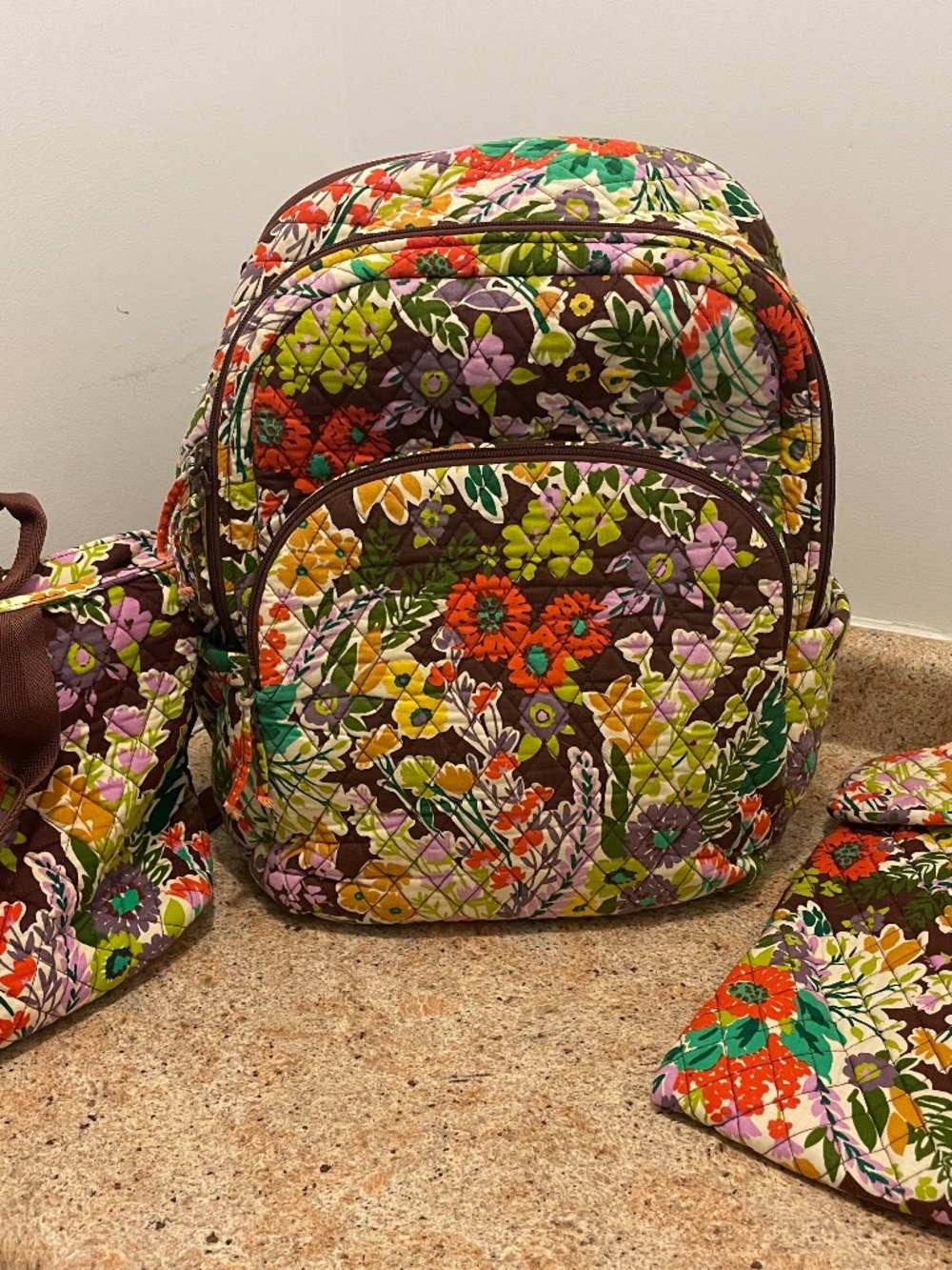 Vera Bradley Quilted Set